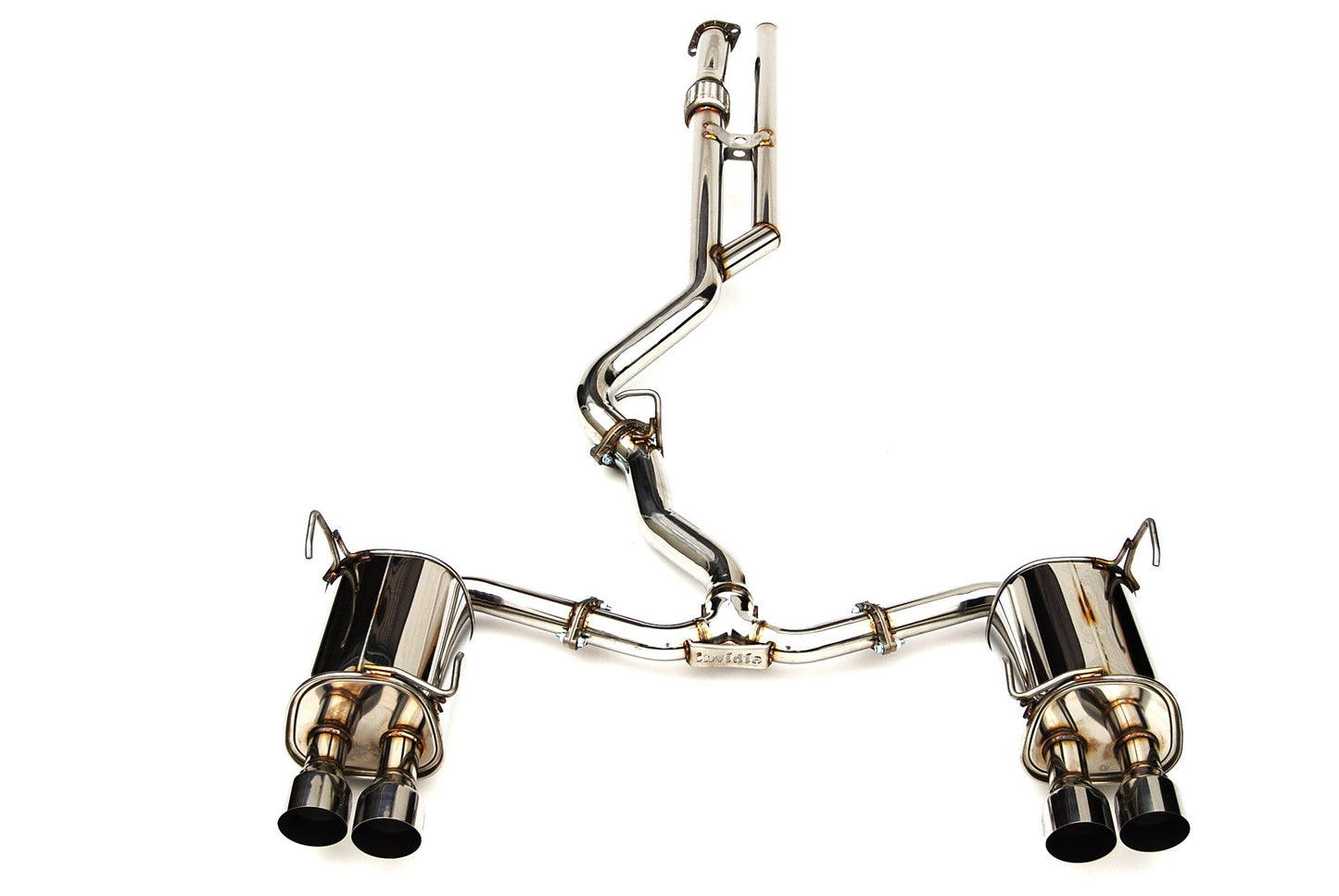 Invidia HS22WRXG2S 22-Up Subaru WRX Q300 Quad Single Layer S.S.Tips Cat-back Exhaust