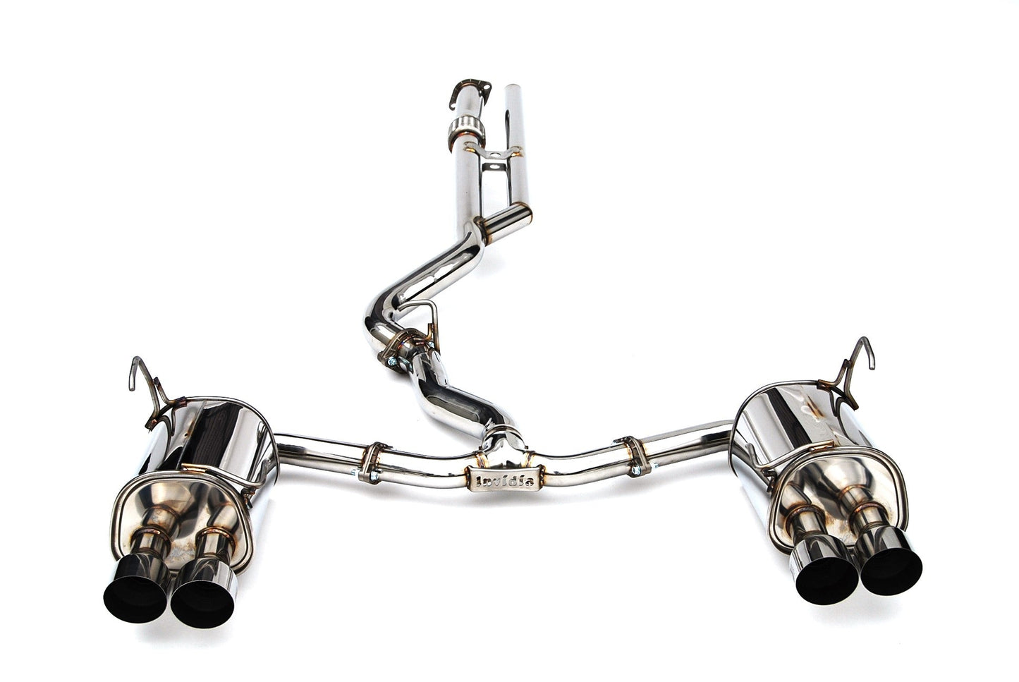 Invidia HS22WRXG2S 22-Up Subaru WRX Q300 Quad Single Layer S.S.Tips Cat-back Exhaust