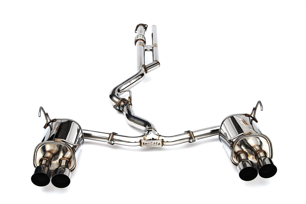Invidia HS22WRXG2S 22-Up Subaru WRX Q300 Quad Single Layer S.S.Tips Cat-back Exhaust