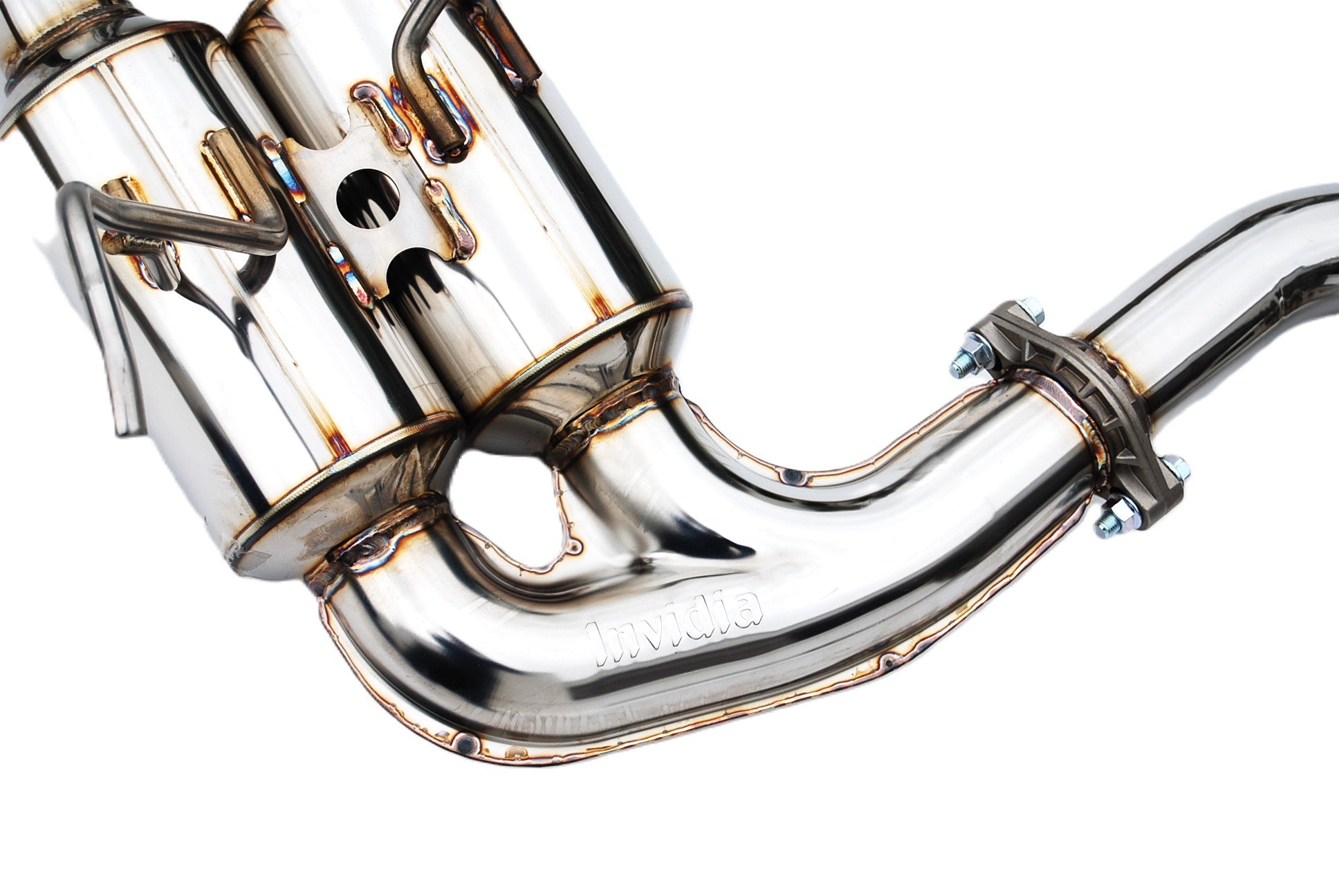 Invidia HS22WRXGM4SS 22-Up Subaru WRX Gemini R400 Quad S.S. Tips Cat-back Exhaust