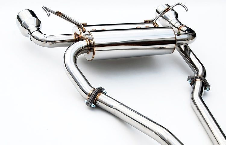 Invidia HS02N3ZGIS 02-08 Nissan 350Z Gemini Rolled S.S. tip Cat-back Exhaust