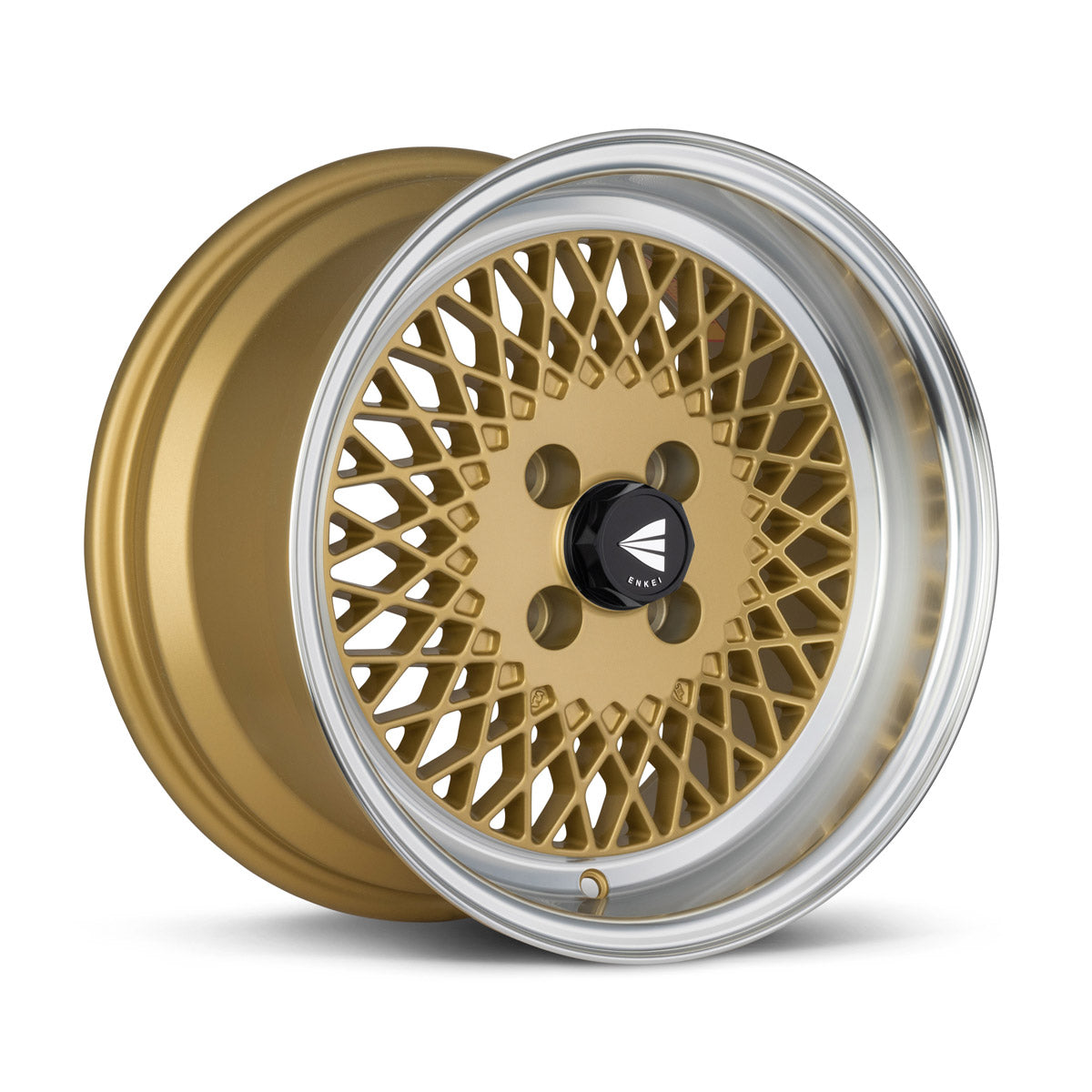 Enkei92 Classic Line 15x7 38mm Offset 4x100 Bolt Pattern Silver Wheel