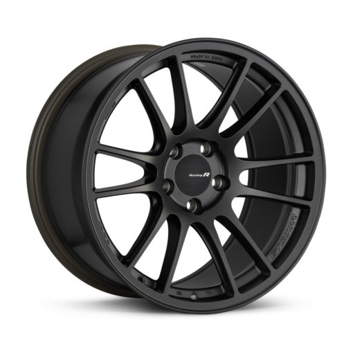 Enkei GTC01RR 18x9.5 5x114.3 35mm Offset Matte Gunmetallic Wheel Will not fit STI