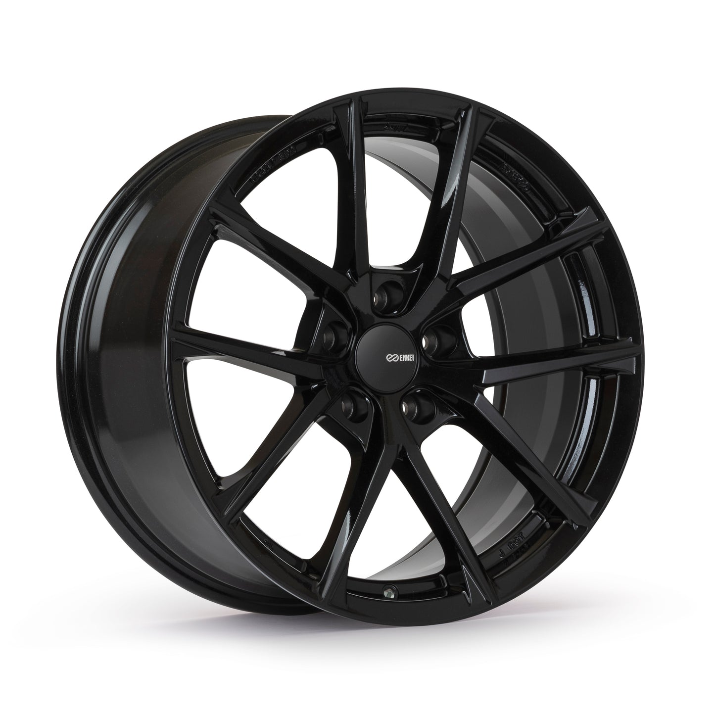 Enkei Helix 18x9.5 / 5x114.3 BP / 38mm Offset / 72.6mm Bore - Black