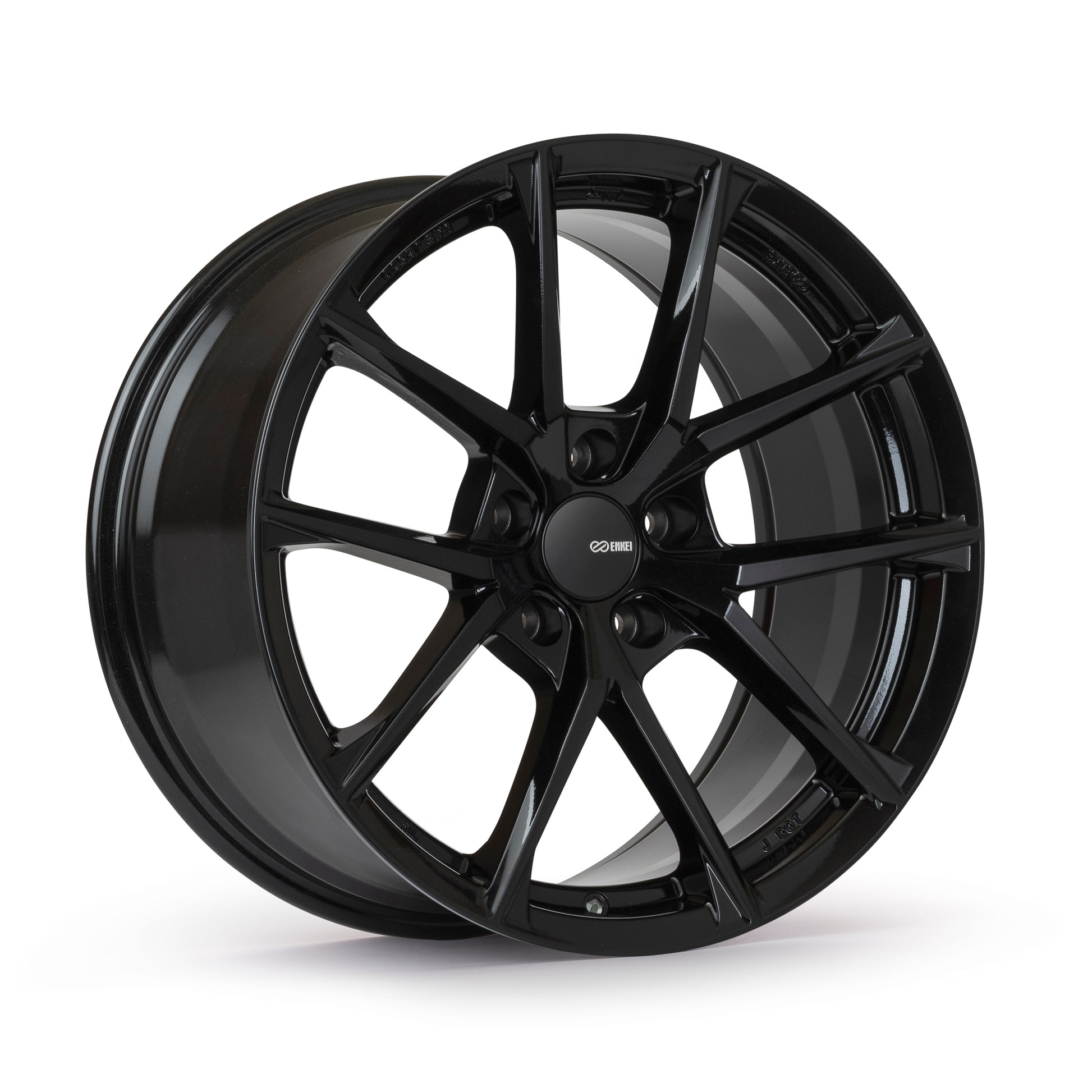 Enkei Helix 18x9.5 / 5x114.3 BP / 38mm Offset / 72.6mm Bore - Black