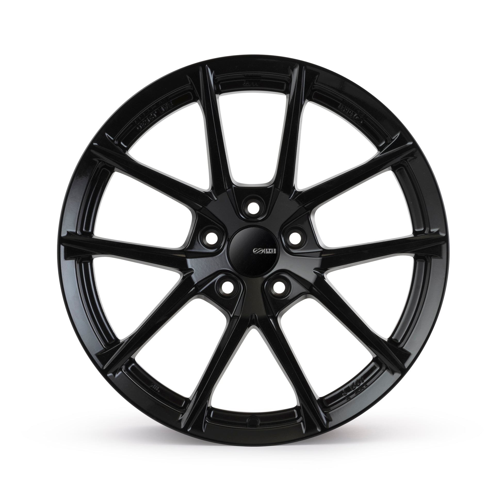 Enkei Helix 18x9.5 / 5x114.3 BP / 38mm Offset / 72.6mm Bore - Black