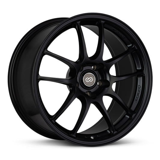 Enkei PF01 17x8 5x114.3 50mm offset Black Wheel