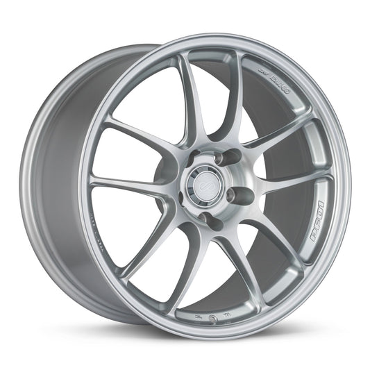 Enkei PF01 18x9 5x112 35mm offset Silver Wheel