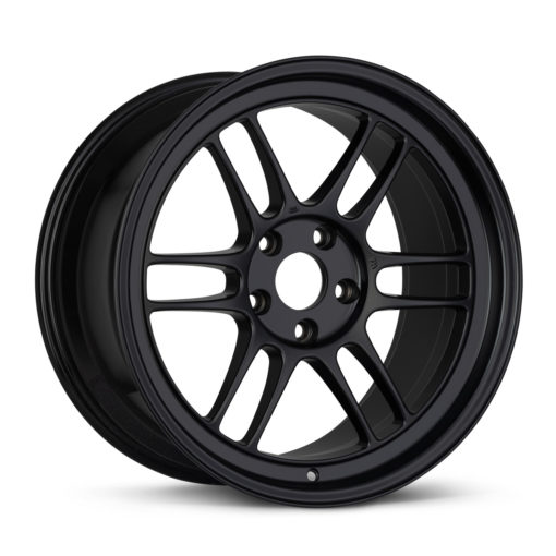 Enkei RPF1 17x9 5x114.3 45mm Offset 73mm Bore Matte Black Wheel RX8
