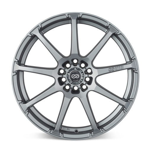 Enkei EDR9 17x7 5x100/114.3 45mm offset 72.6 Bore Diameter Silver Wheel