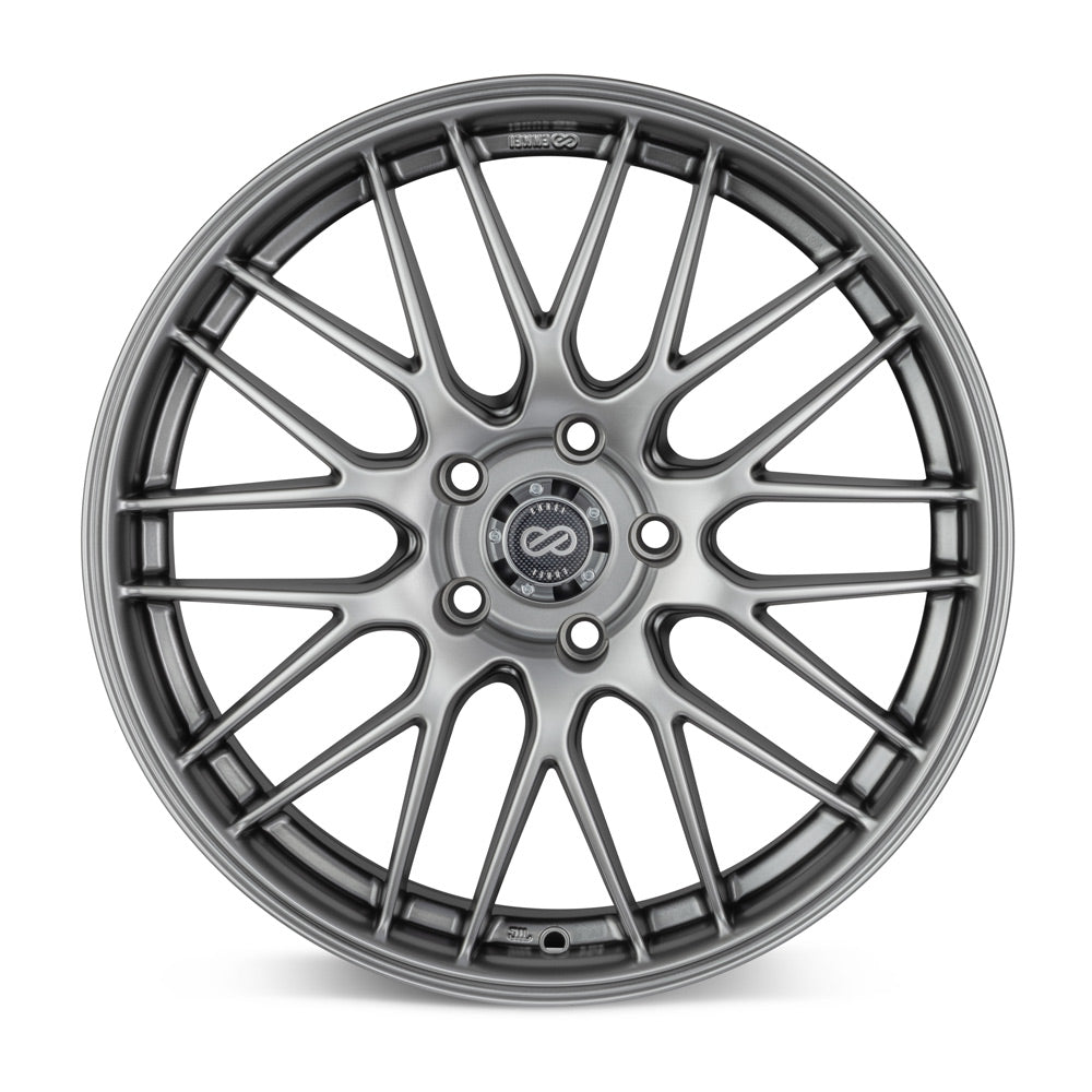Enkei EKM3 17x7 5x114.3 38mm Offset 72.6 Bore Diameter Hyper Silver Wheel