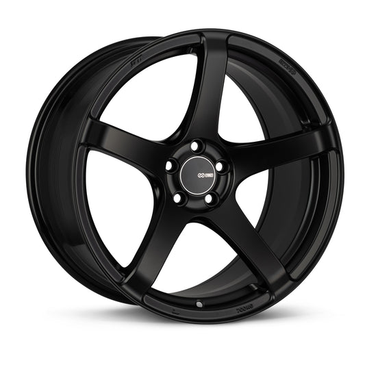 Enkei Kojin 17x9 35mm Offset 5x114.3 Bolt Pattern 72.6mm Bore Dia Matte Black Wheel