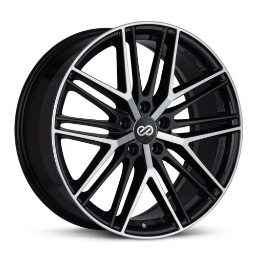 Enkei Phantom 20x8.5 5x120 40mm Offset Black Machined Wheel