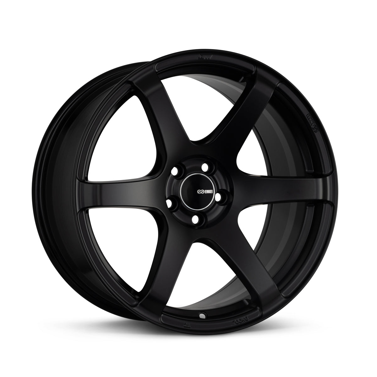 Enkei T6S 18x9.5 45mm Offset 5x100 Bolt Pattern 72.6 Bore Matte Black Wheel