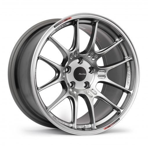 Enkei GTC02 17x7.5 4x100 35mm Offset 66.5mm Bore Black Wheel