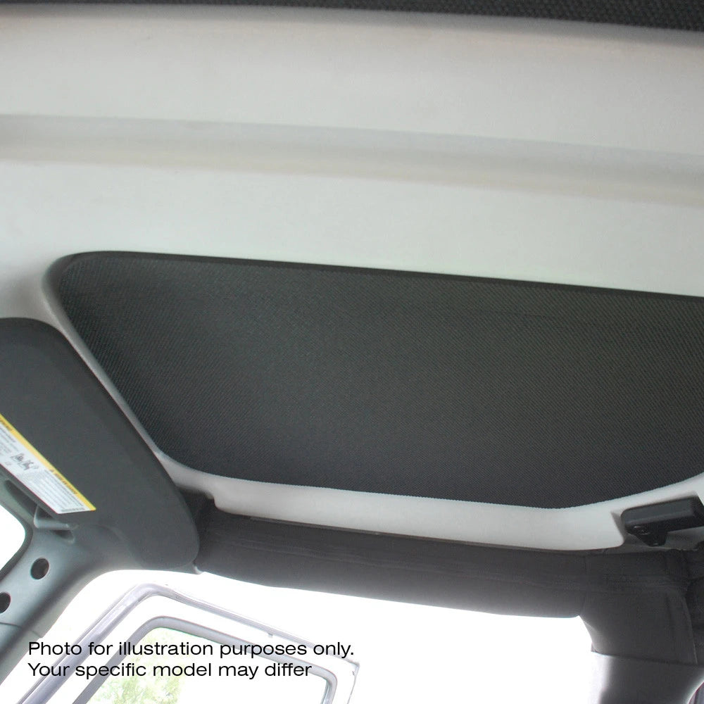 DEI for 2020-2022 Jeep Gladiator JT 4-Door Boom Mat Complete Headliner Kit - 7 Piece - White
