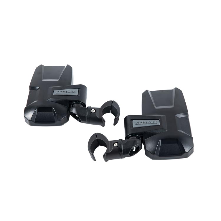 Seizmik 24+ Polaris/Can-Am/Honda/Kaw Embark Side View Mirror - Adj. 1.75-2 in. ROP Clamp Pair 56-18114