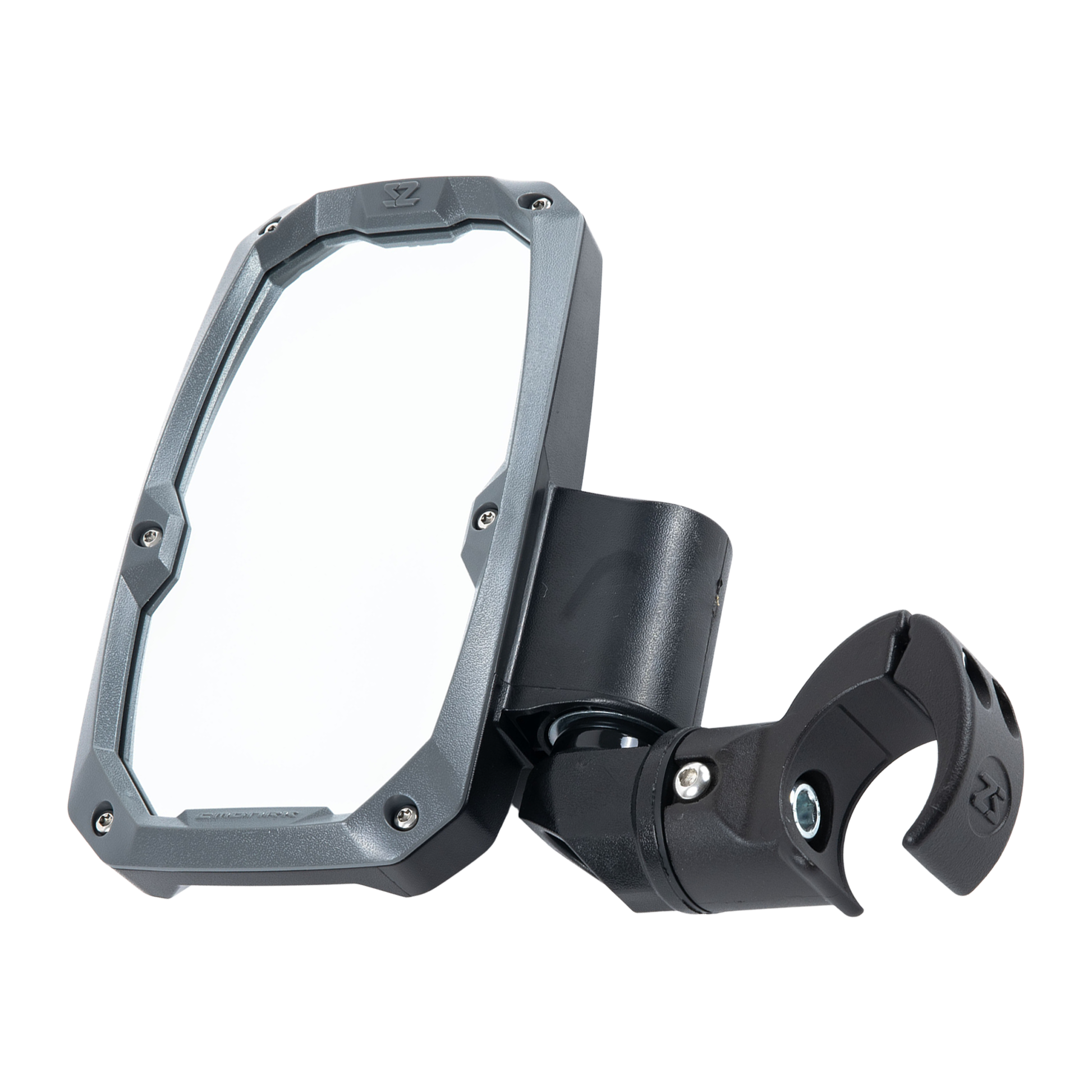 Seizmik 24+ Polaris/Can-Am/Honda/Kaw Embark Side View Mirror - Adj. 1.75-2 in. ROP Clamp Pair 56-18114