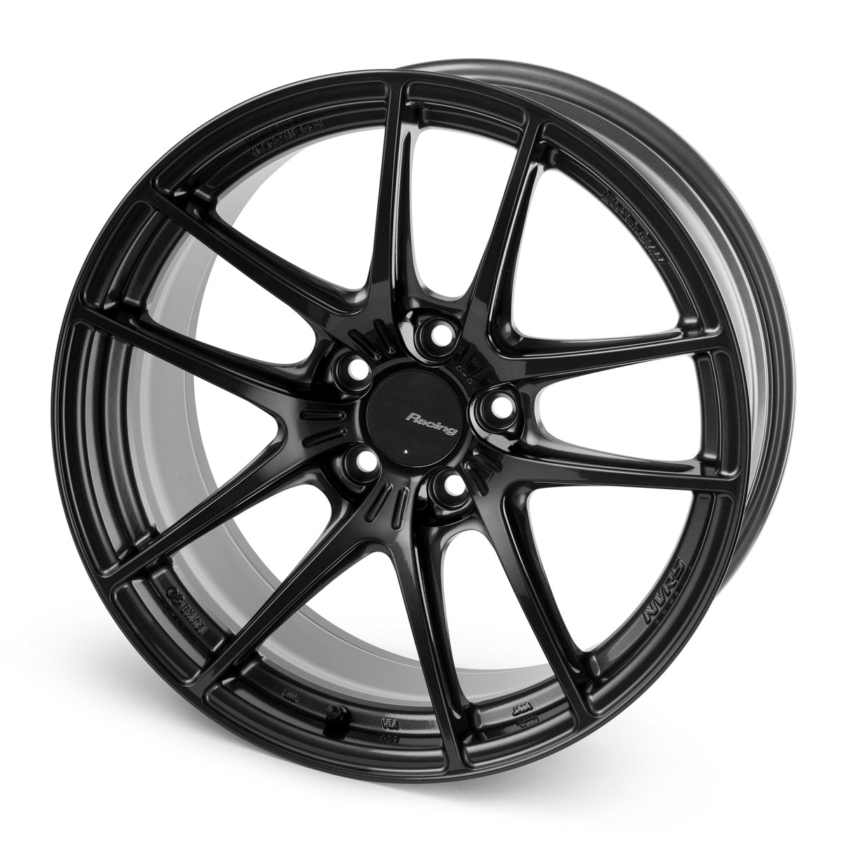 Enkei NVR5 18x10in / 5x114.3 BP / ET12 / 75mm Bore - Gunmetal Wheel