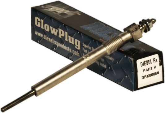 DieselRX DRX00058 Glow Plug 12V Single for 2001-2005 Chevrolet Silverado / GMC Sierra HD 6.6L Duramax