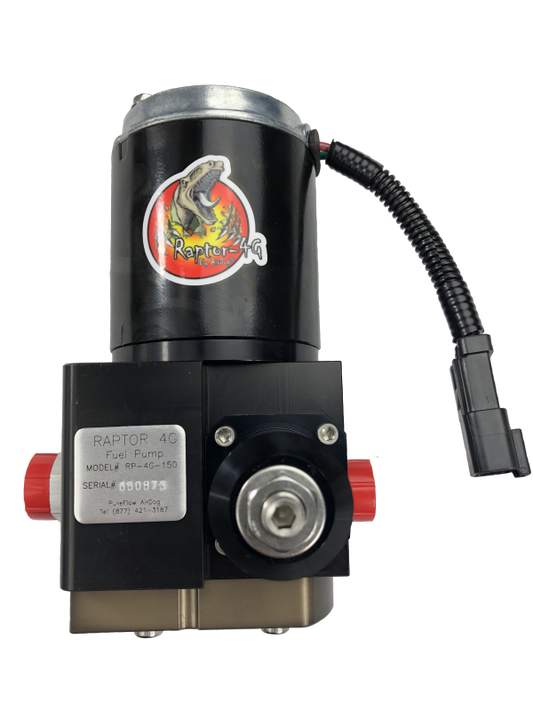 PureFlow AirDog Raptor R4SBC134 RP-4G-100 Lift Pump for 2011-2014 Chevrolet Silverado / GMC Sierra HD 6.6L Duramax