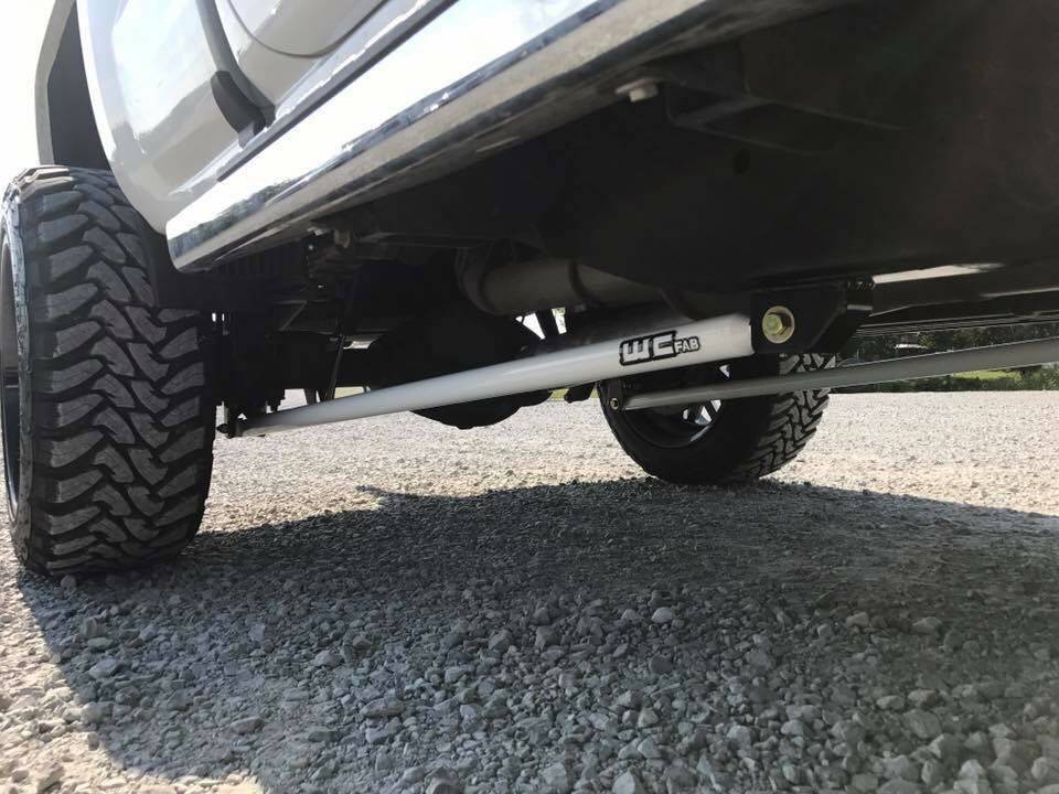 Wehrli Custom Fabrication WCF100853-GB ECLB & CCLB 68in Traction Bar Kit Gloss Black for 2011-2019 Chevrolet Silverado / GMC Sierra 2500 HD / 3500 HD Duramax