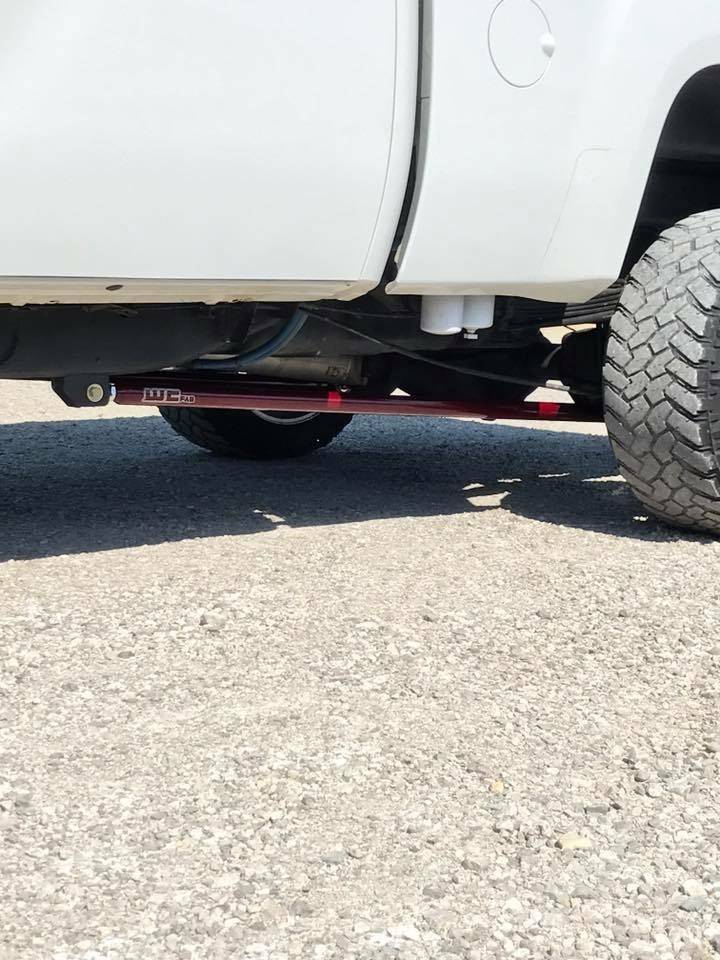 Wehrli Custom Fabrication WCF100853-GB ECLB & CCLB 68in Traction Bar Kit Gloss Black for 2011-2019 Chevrolet Silverado / GMC Sierra 2500 HD / 3500 HD Duramax