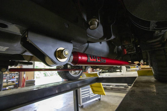 Wehrli Custom Fabrication WCF100826-RED RCLB/CCSB/ECSB 60in Traction Bar Kit WCFab Red for 2020-2026 Chevrolet Silverado / GMC Sierra 2500 HD / 3500 HD Duramax
