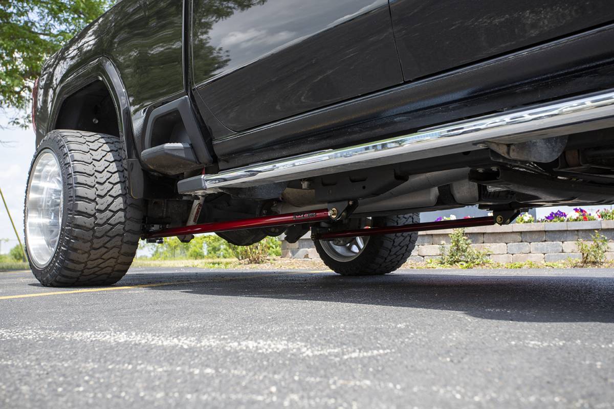 Wehrli Custom Fabrication WCF100826-GB RCLB/CCSB/ECSB 60in Traction Bar Kit Gloss Black for 2020-2026 Chevrolet Silverado / GMC Sierra 2500 HD / 3500 HD Duramax