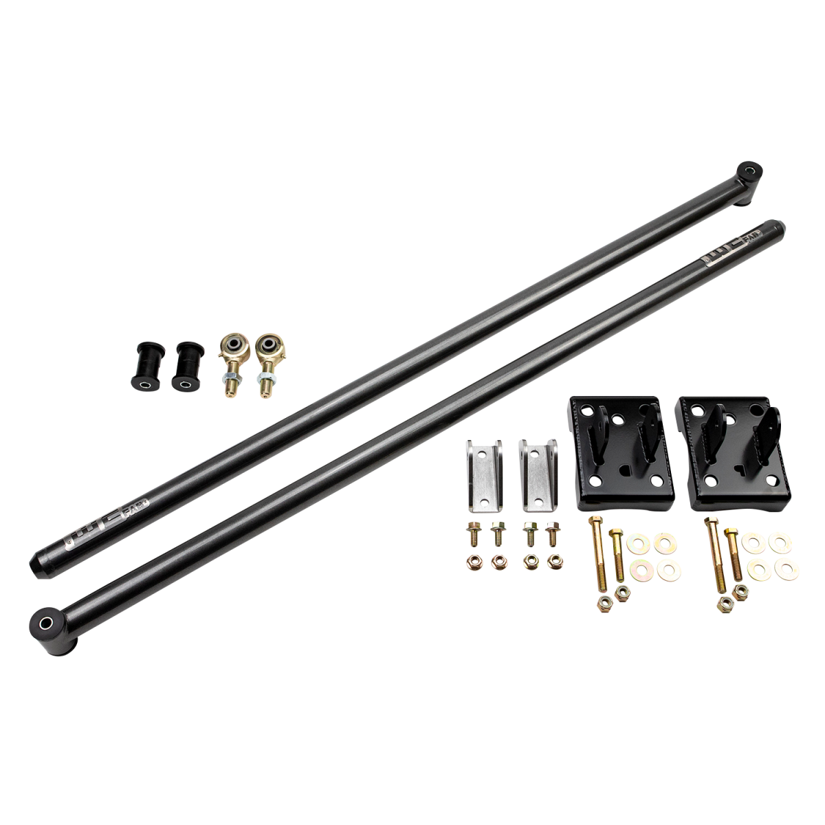 Wehrli Custom Fabrication WCF100826-GB RCLB/CCSB/ECSB 60in Traction Bar Kit Gloss Black for 2020-2026 Chevrolet Silverado / GMC Sierra 2500 HD / 3500 HD Duramax