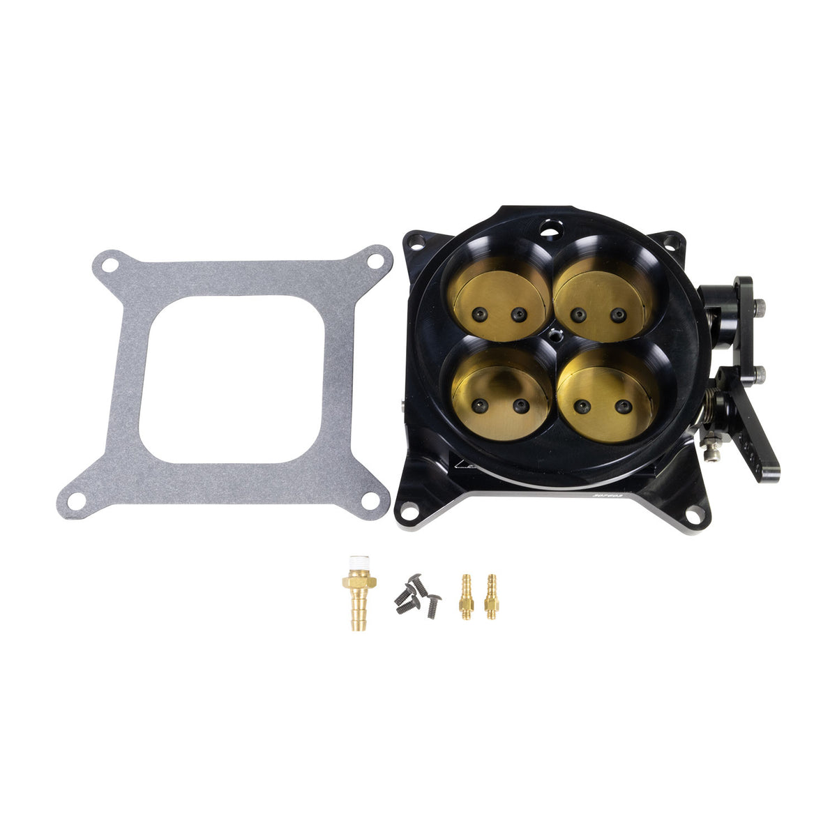 FAST 307603BLK 4150 Throttle Body No Electronics Black
