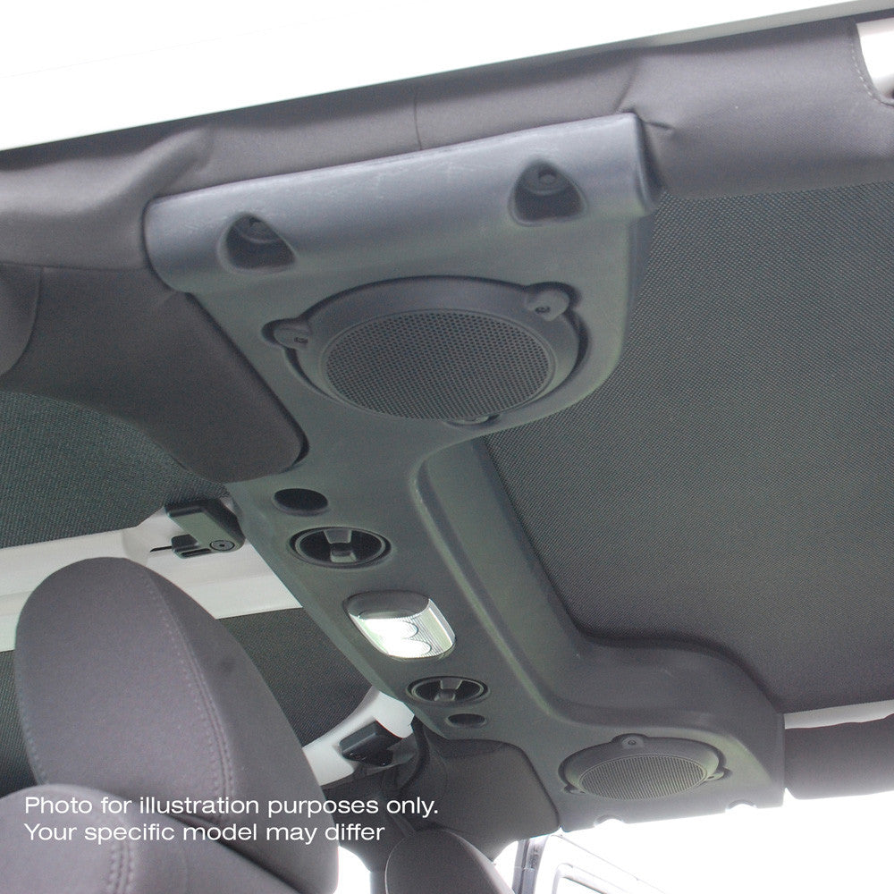 DEI for 2018-2023 Jeep Wrangler JL 4-Door Boom Mat Complete Headliner Kit - 13 Piece - Gray