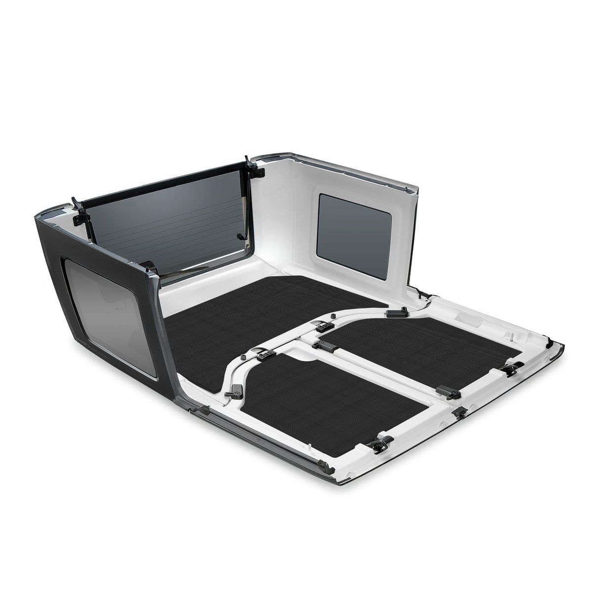 DEI for 2007-2010 Jeep Wrangler JK 2-Door Boom Mat Headliner - 3 Piece - Black