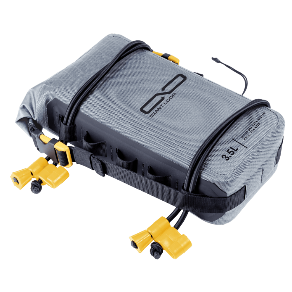 Giant Loop FDBG25-G Fender Bag Number Plate Bag 3.5L Gray Motorcycle