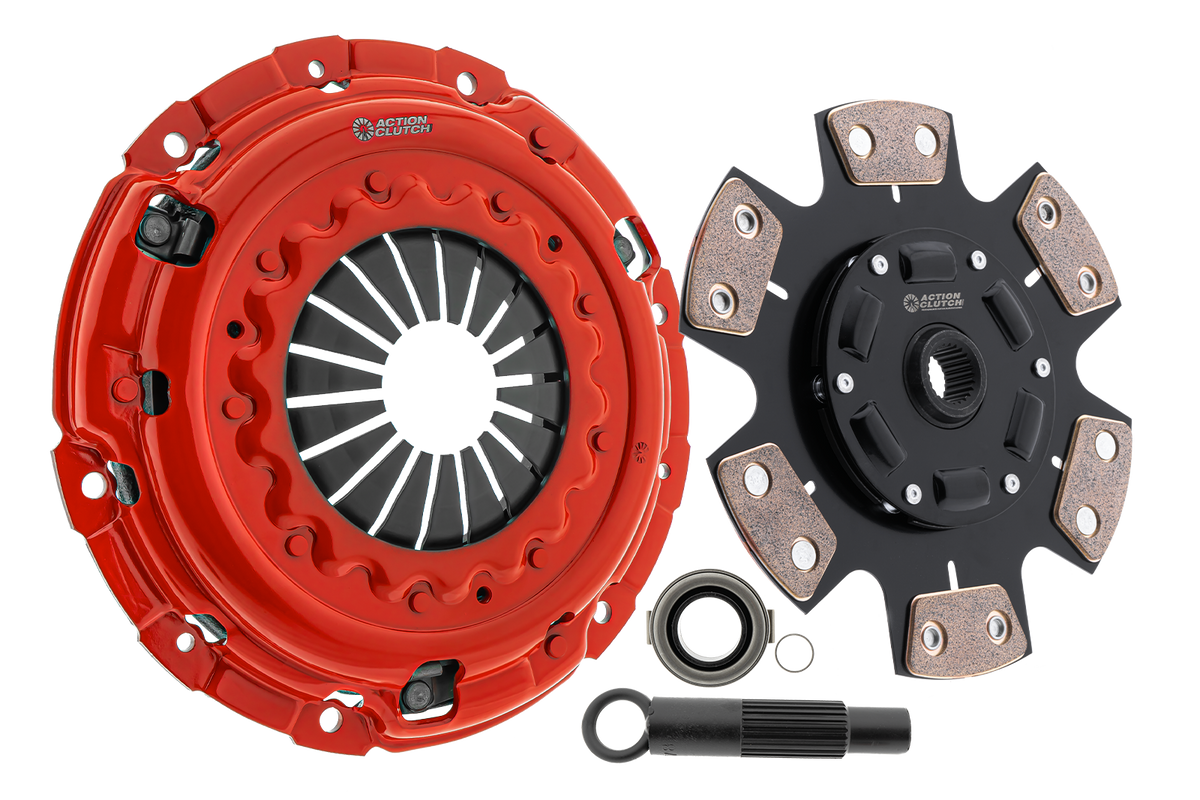Action Clutch ACR-1187 Stage 3 Clutch Kit (1MS) for 2004-2006 Mitsubishi Lancer Ralliart 2.4L SOHC (4G69) Non-Turbo FWD