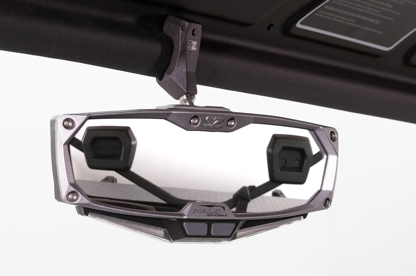 Seizmik 03+ A Cat/CFM/Hon/Kaw/Pol/Yam Halo-RA LED Rear View Mirror - 1.75 in. Clamp Pair 18019
