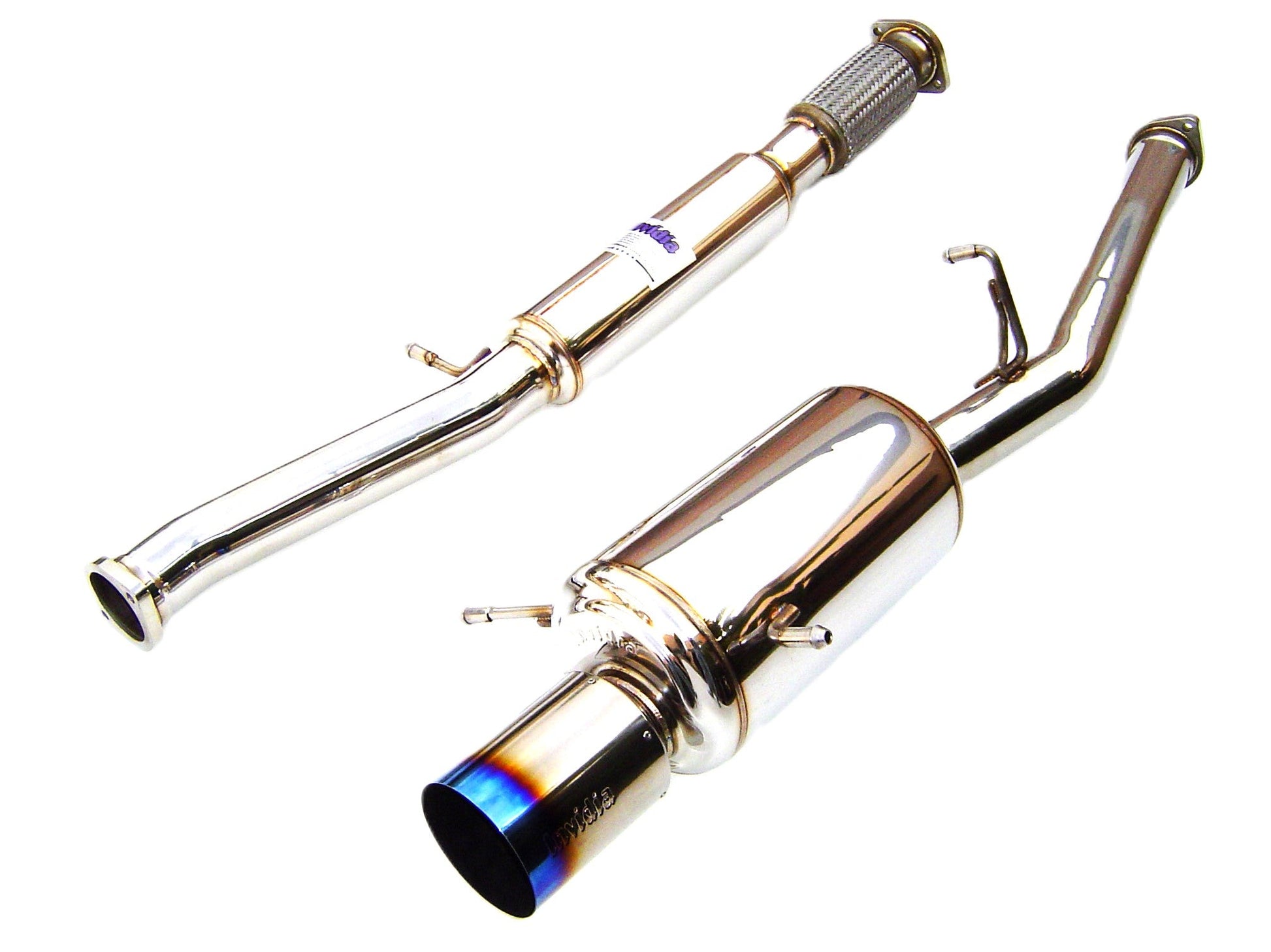 Invidia HS02SW1G2T 02-07 Subaru WRX/STI G200 Titanium tip Cat-back Exhaust