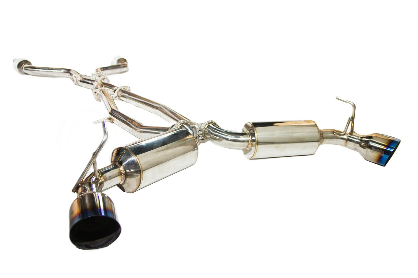 Invidia HS09N7ZGD1GT 09-21 Nissan 370z Dual N1 GT Titanium Tips Cat-back Exhaust