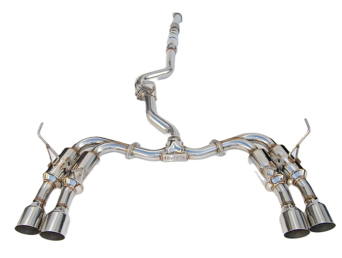 Invidia HS11STIGM4SS 11-14 Subaru WRX/STI Sedan Gemini R400 Quad S.S.Tips Cat-back Exhaust