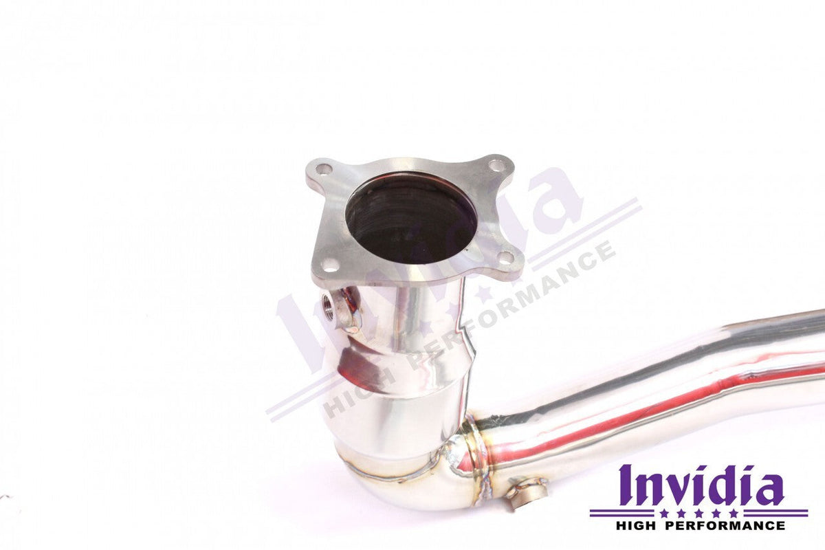 Invidia HS15SWMDOCB 15-21 Subaru WRX FA20 CATTED Down Pipe (Bottom Cat) wide Band