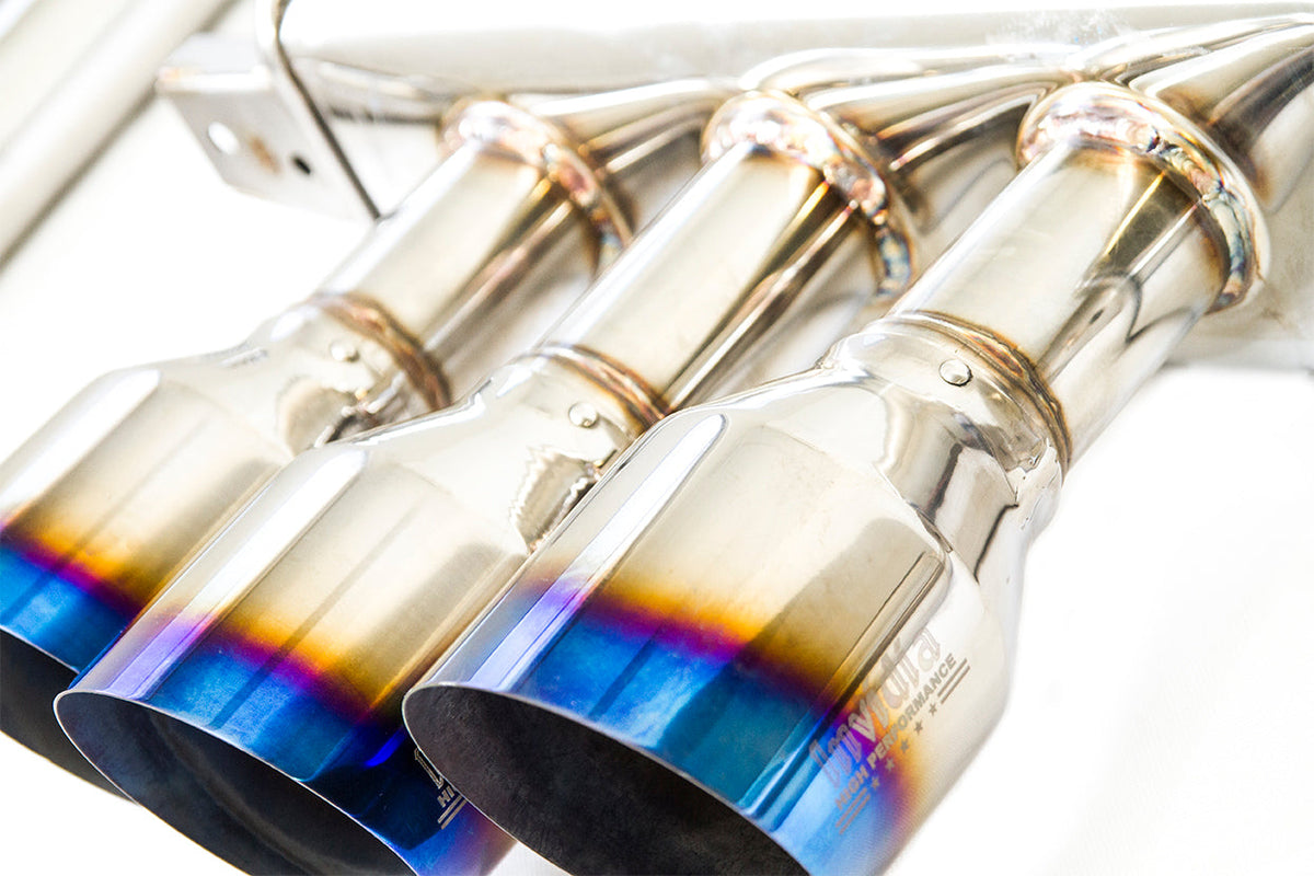 Invidia HS17CTRFQ33ST 17-21 Honda Civic Type-R FK8 Q300 Titanium tip Cat-back Exhaust