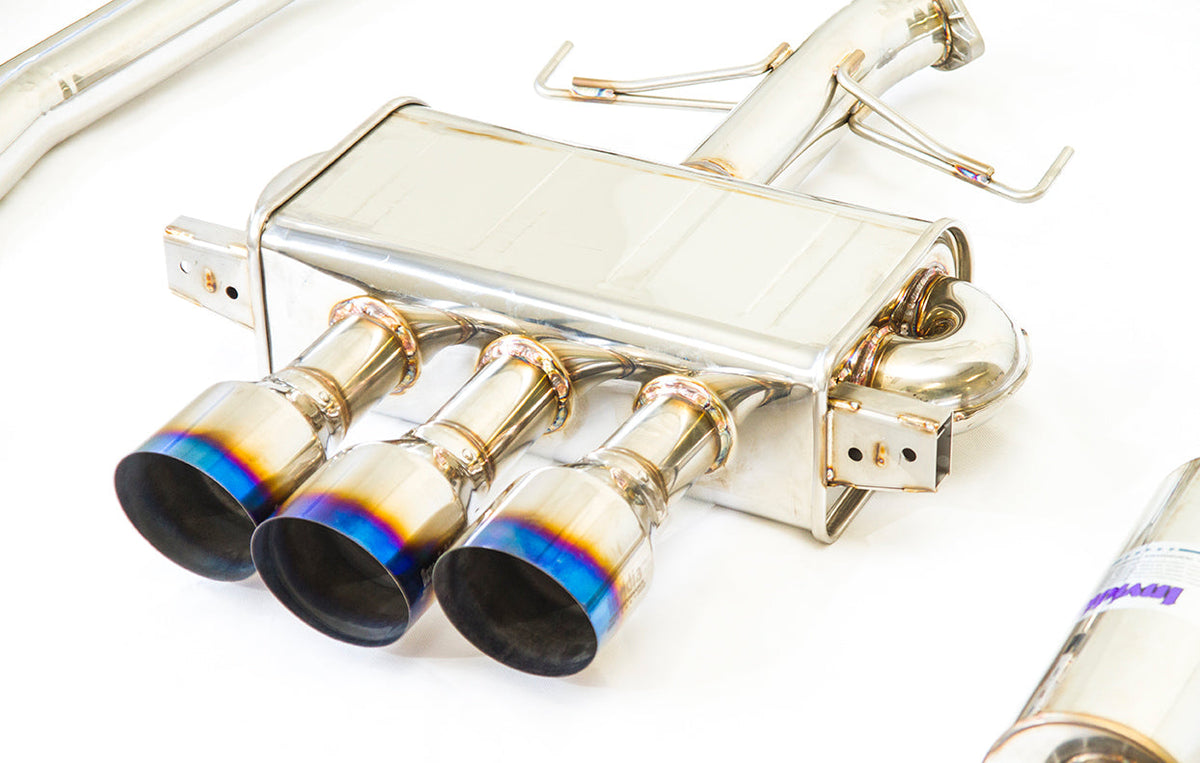 Invidia HS17CTRFQ33ST 17-21 Honda Civic Type-R FK8 Q300 Titanium tip Cat-back Exhaust