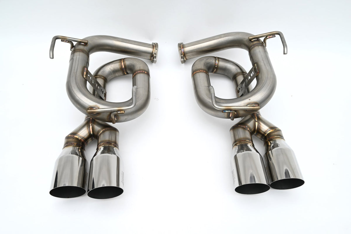 Invidia HS22SW4AT4SSL 22-Up Subaru WRX Axle Back Twin Loop 3.5" Single Layer S.S. Tip Exhaust
