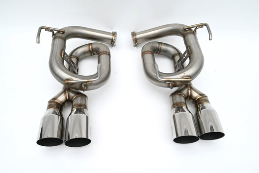 Invidia HS22SW4AT4SSL 22-Up Subaru WRX Axle Back Twin Loop 3.5" Single Layer S.S. Tip Exhaust