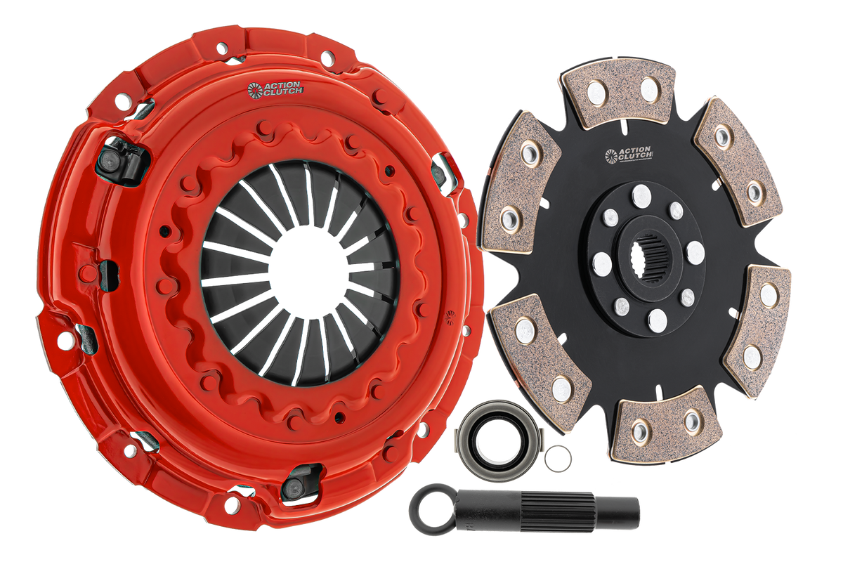 Action Clutch ACR-0819 Stage 6 Clutch Kit (2MD) for 2010-2013 Mazda 3 2.5L DOHC (L5-VE)