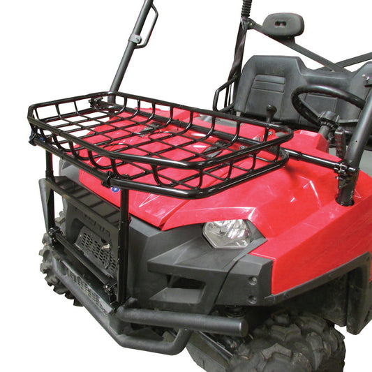 Seizmik 15-23 Polaris Ranger Full/Mid-Size Ranger Hood Rack - Black 58-08070