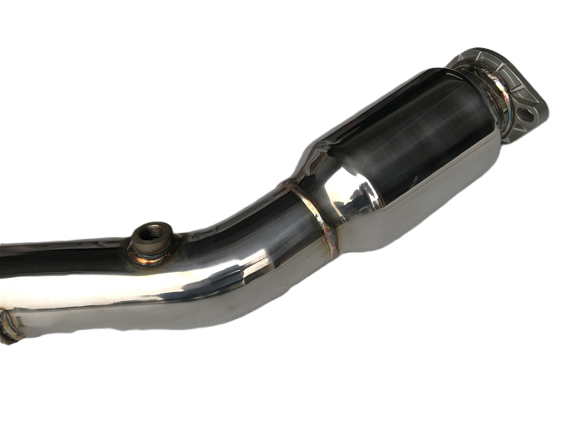 Invidia HS08SW1DOCB 08-14 Subaru WRX/STI 05-09 Legacy GT Manual Lower cat Down pipe Extra O2 bung