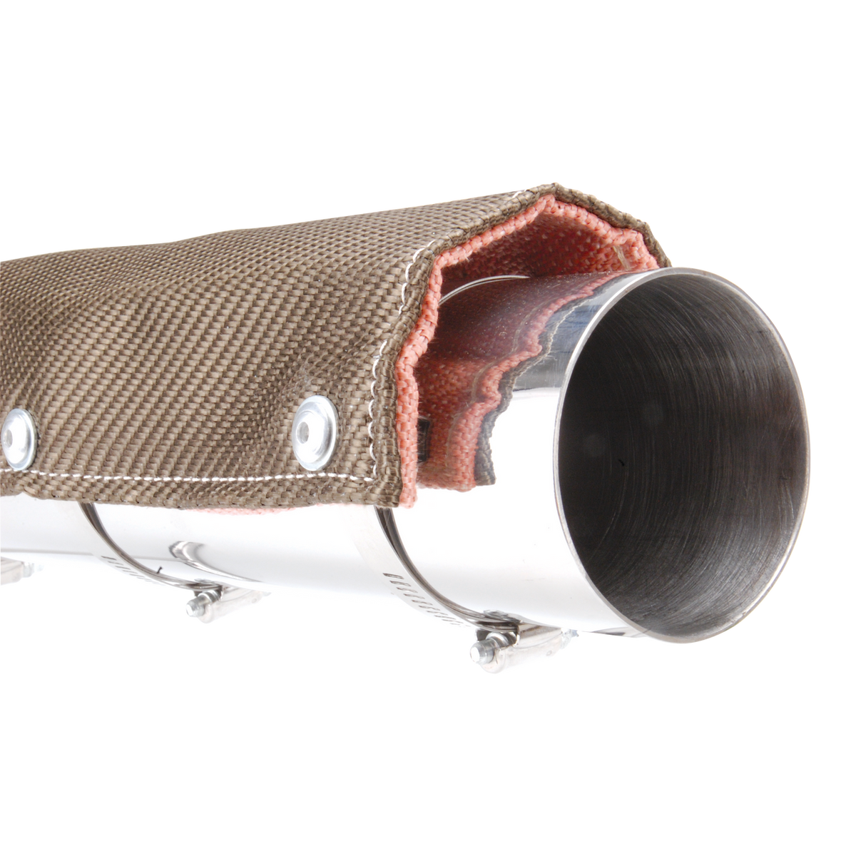 DEI Pipe Shield with Stainless Steel Clamps - 6in x 36in - Titanium