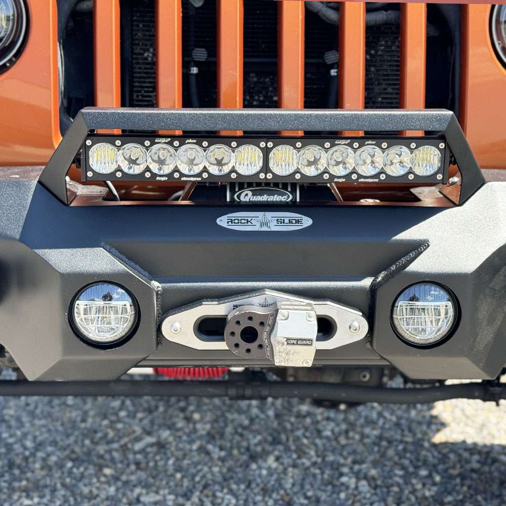 Rock Slide Engineering for 07-18 Jeep Wrangler JK Appalachian Stubby Bumper w/Winch Plate