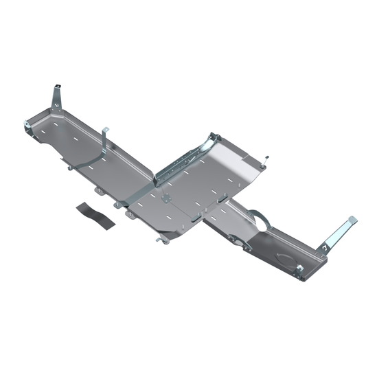 Artec Industries JL4164 Full Bellypan with Oil Door 3.6L Aluminum for 2021-2027 Jeep Wrangler JL 4-Door